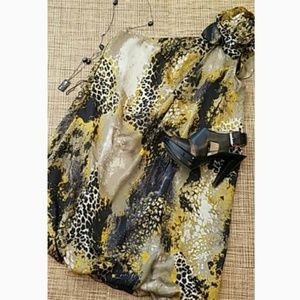 Boutique Dress one shoulder